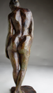 "Effleurée par le vent", 50x14x9 , bronze patiné